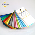 JINBAO 10mm PVC-Schaum / PVC forex / PVC celuca extrudierte Kunststoffplatten